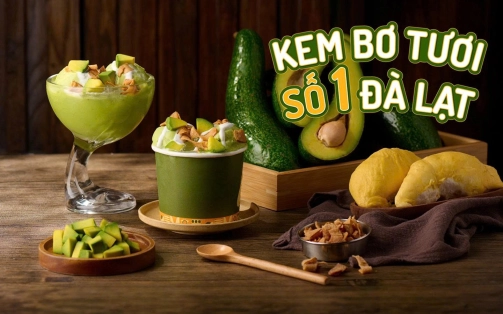 Những địa chỉ kem bơ ngon ở Đà Lạt không nên bỏ qua