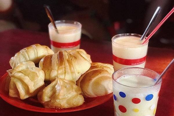 Sữa đậu nành nóng